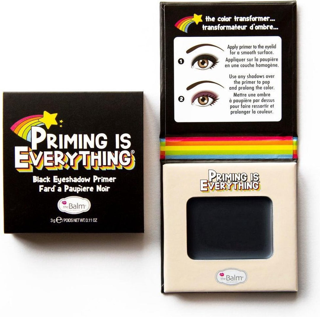 THEBALM Priming is Everything Mineral Eyeshadow #ZONDER-ZWART