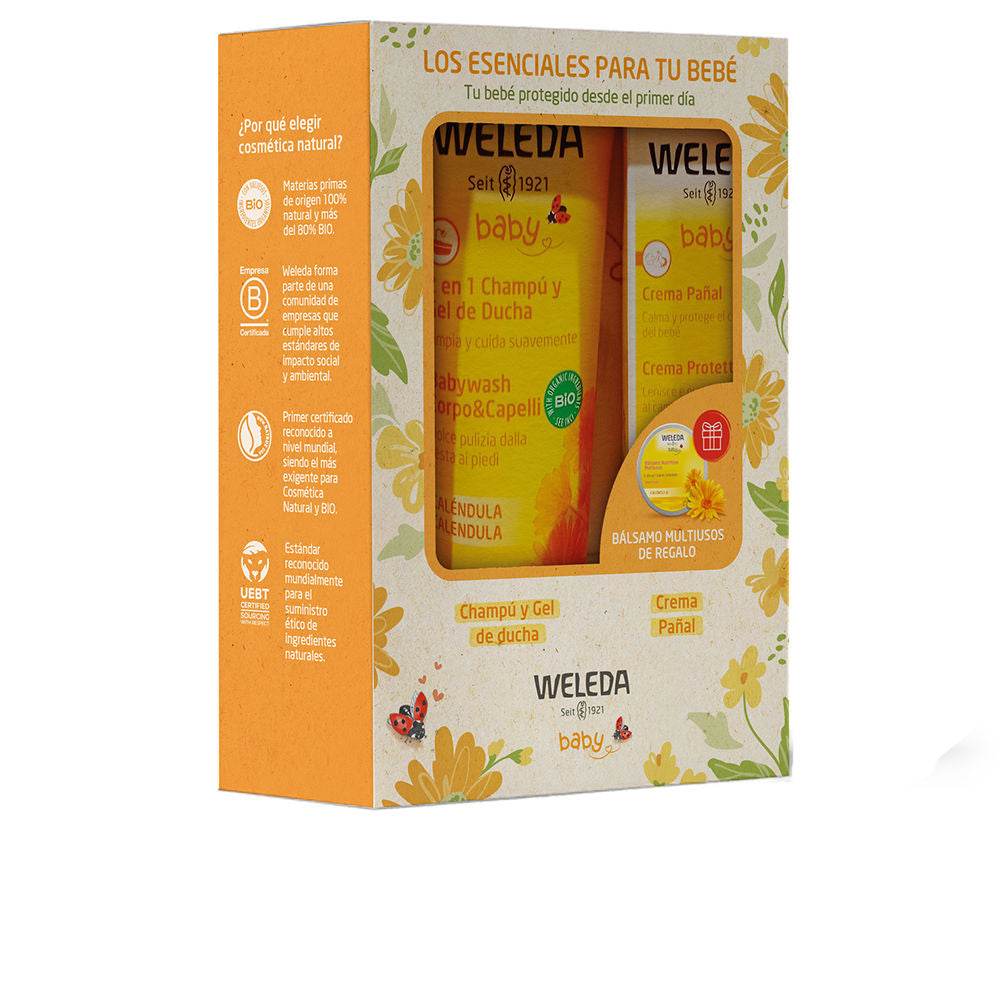 WELEDA  The Essentials For Your Baby Calendula Lot 2 Pcs