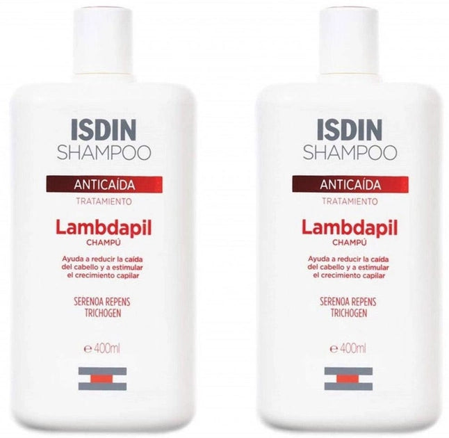 ISDIN Lambdapil Anti-haaruitval Shampoo Duo 2 X 400 ml
