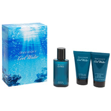 DAVIDOFF Cool Water Man Gift Set Eau de Toilette (EDT) 40 ml, 50 ml shower gel and after shave balm 50 ml 40ml
