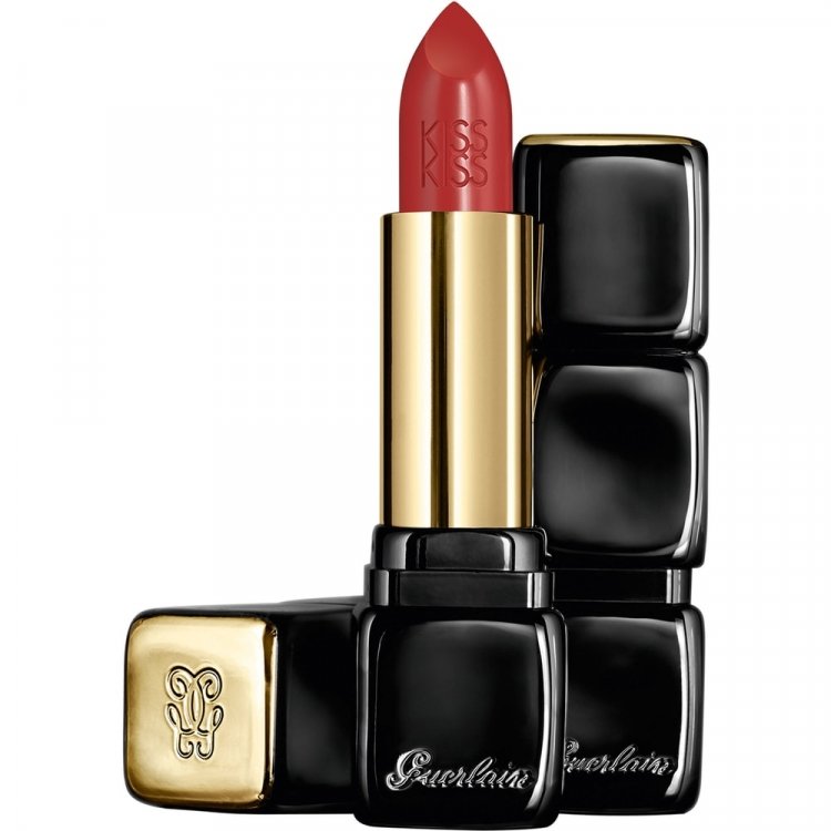 GUERLAIN Kisskiss Barra De Labios Satinada #330-rode baksteen 3,5 g