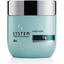 SYSTEM PROFESSIONAL Purify Mask (rychle se mastící vlasy) - Čistící maska ​​400ml