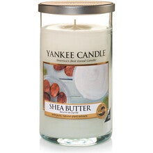 YANKEE CANDLE Shea Butter Decor Candle ( bambucké máslo ) - Vonná svíčka 340.0g