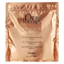 FANOLA Oro Therapy 24k De-Color Keratin - Melírovací prášek pro zesvětlení vlasů 500ml