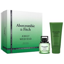 ABERCROMBIE & FITCH Away Weekend Men Gift Set Eau de Toilette (EDT) 50 ml + Shower  gel + Shampoo 200 ml