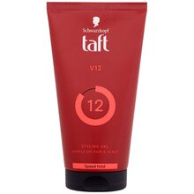 SCHWARZKOPF PROFESSIONAL Men Taft V12 Styling Gel - Extra tužicí + rychle schnoucí gel na vlasy