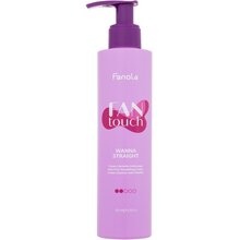 FANOLA Fan Touch Wanna Straight Cream - Uhlazující krém na vlasy 195ml