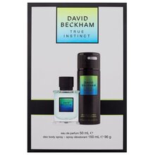 DAVID BECKHAM True Instinct Gift set Eau de Parfum (EDP) 50 ml and deospray 150 ml 50ml