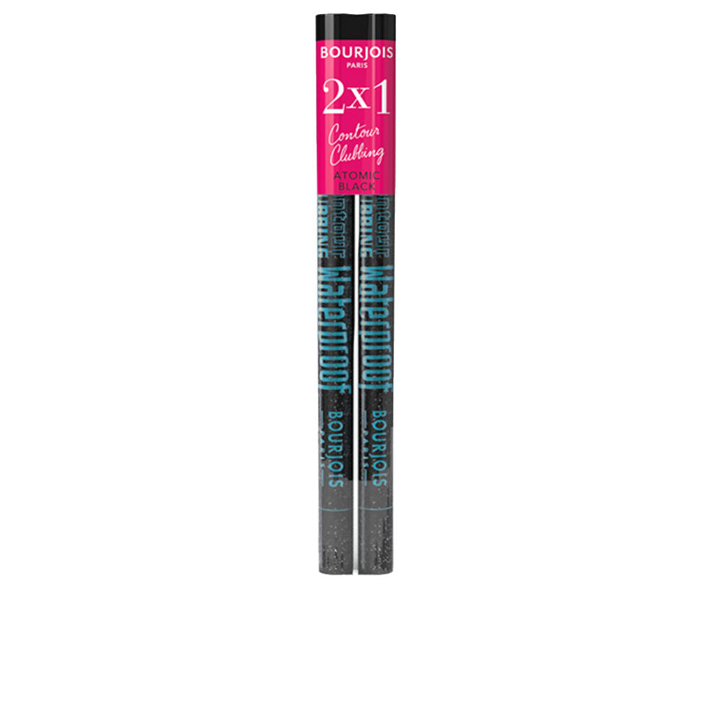 BOURJOIS Contour Clubbing Waterproof Eyeliner #atomic Zwart 2 X 1,20 g