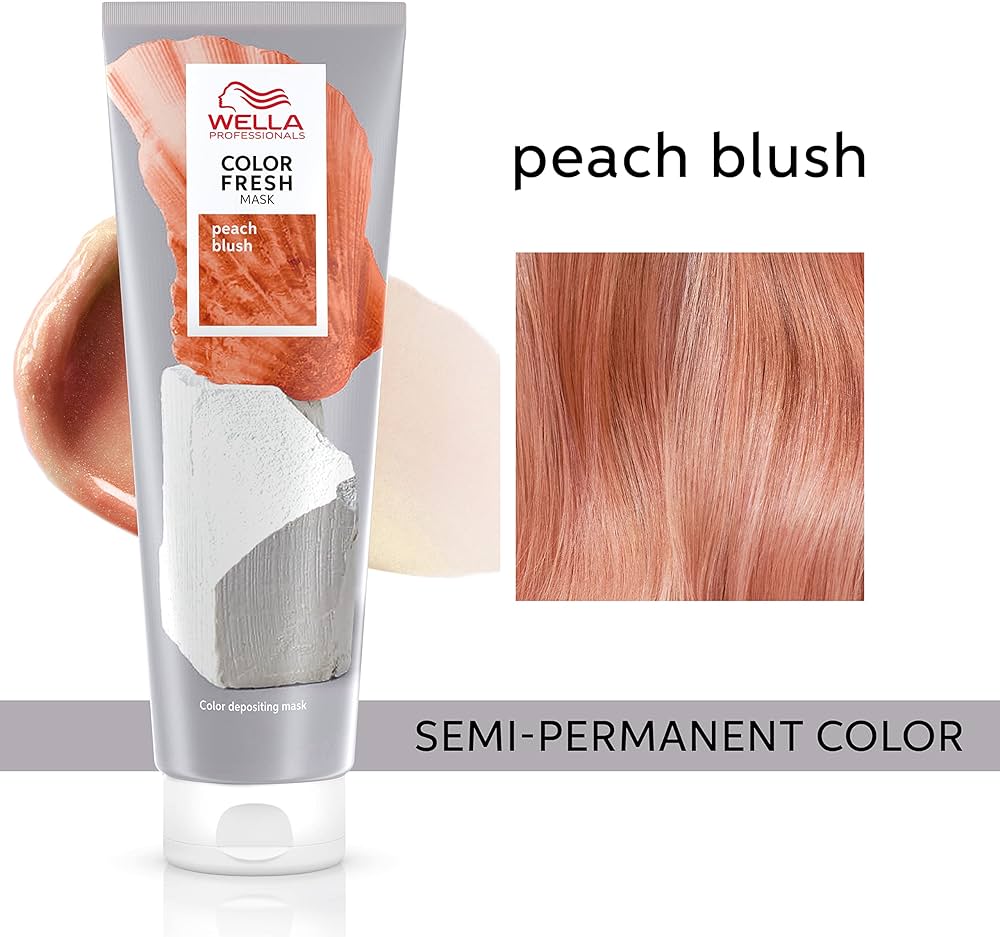 WELLA PROFESSIONALS Color Fresh Masker Natuurlijke #peach Blush 150 ml