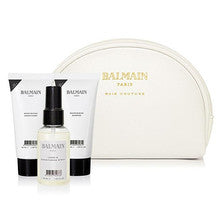 BALMAIN  Hair Couture White Cosmetic Care Bag