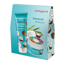 DERMACOL Kokosová relaxace III. Set - Gift Set koupelové péče