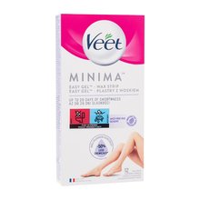 VEET Minima Easy-Gel™ Wax Strips Legs & Body ( 12 ks ) - Voskové depilační pásky