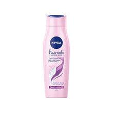 NIVEA Caring Shampoo With Milk And Silk Proteins For Glossy Hair Without Shine Hair Milk Shine ( Care Shampoo) 250 ML - Parfumby.com