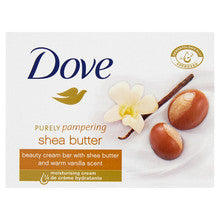 DOVE Pure Verwennerij Shea Butter Schoonheidscrème Reep 90,0 g