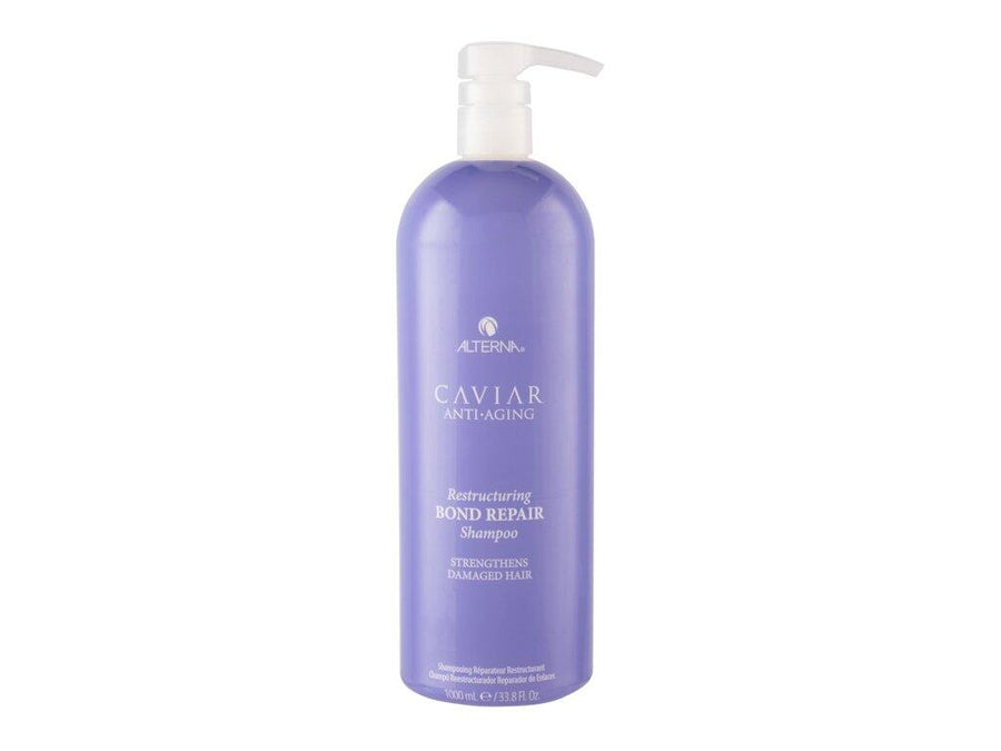 ALTERNA Caviar Restructuring Bond Repair Shampoo Back Bar 1000 ML - Parfumby.com
