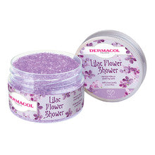 DERMACOL Flower Care Delicious Body Scrub ( Lilac ) 200.0g