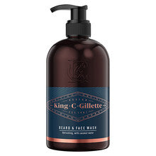 GILLETTE King Beard & Face Wash Shampoo 350ml