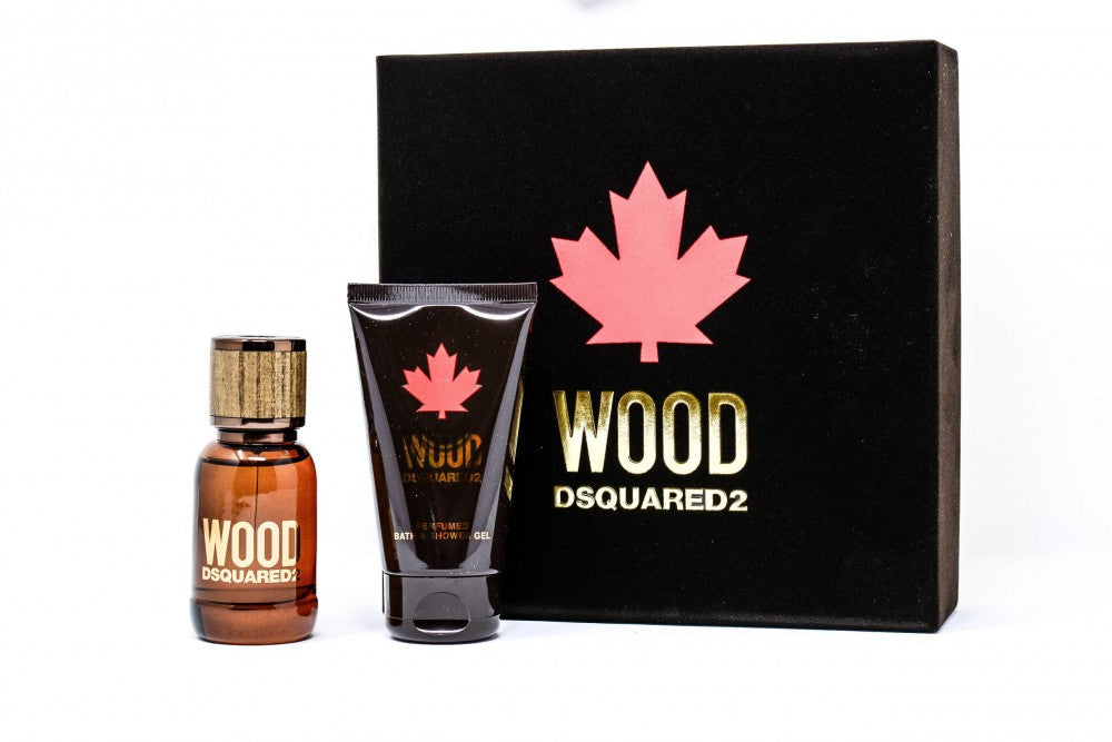 DSQUARED2 Wood Man-cadeauset 30 ml voor mannen