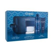 GUESS Seductive Blue for Men Gift set Eau de Toilette (EDT) 100 ml, shower gel 100 ml, deospray 226 ml and cosmetic bag 100ml
