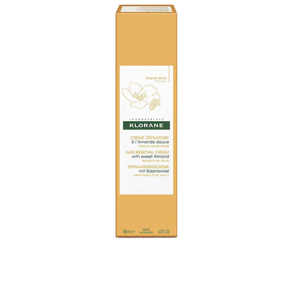 KLORANE Sweet Almond Hair Removal Cream 150 ml - Parfumby.com