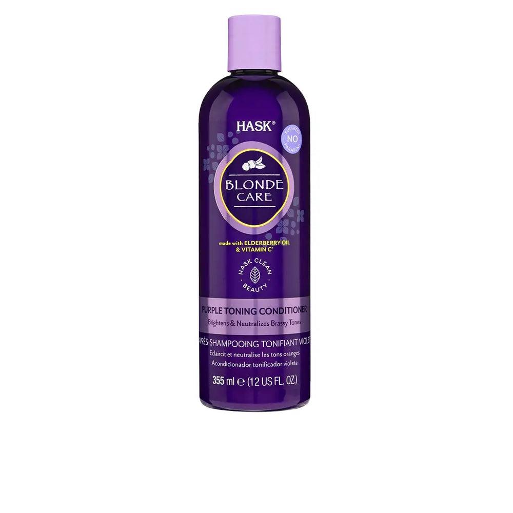 HASK Blonde Care Purple Toning Conditioner 355 ml - Parfumby.com