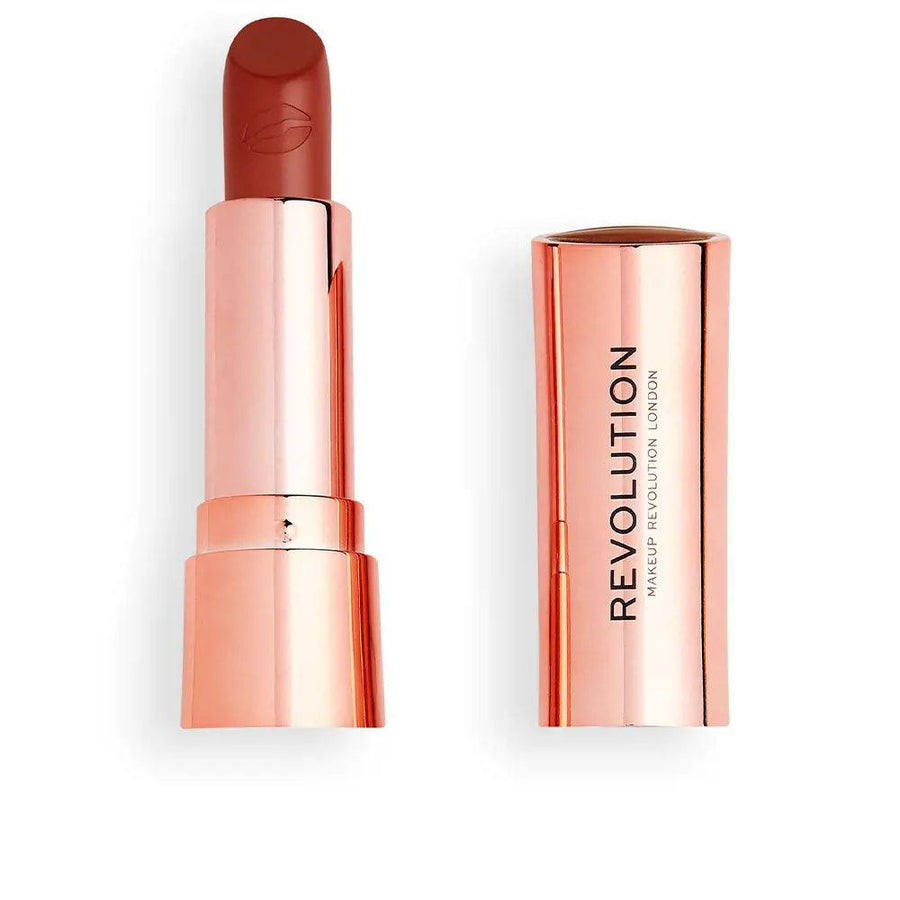 REVOLUTION MAKE UP Satin Kiss Lipstick #chauffeur 3.50 G - Parfumby.com