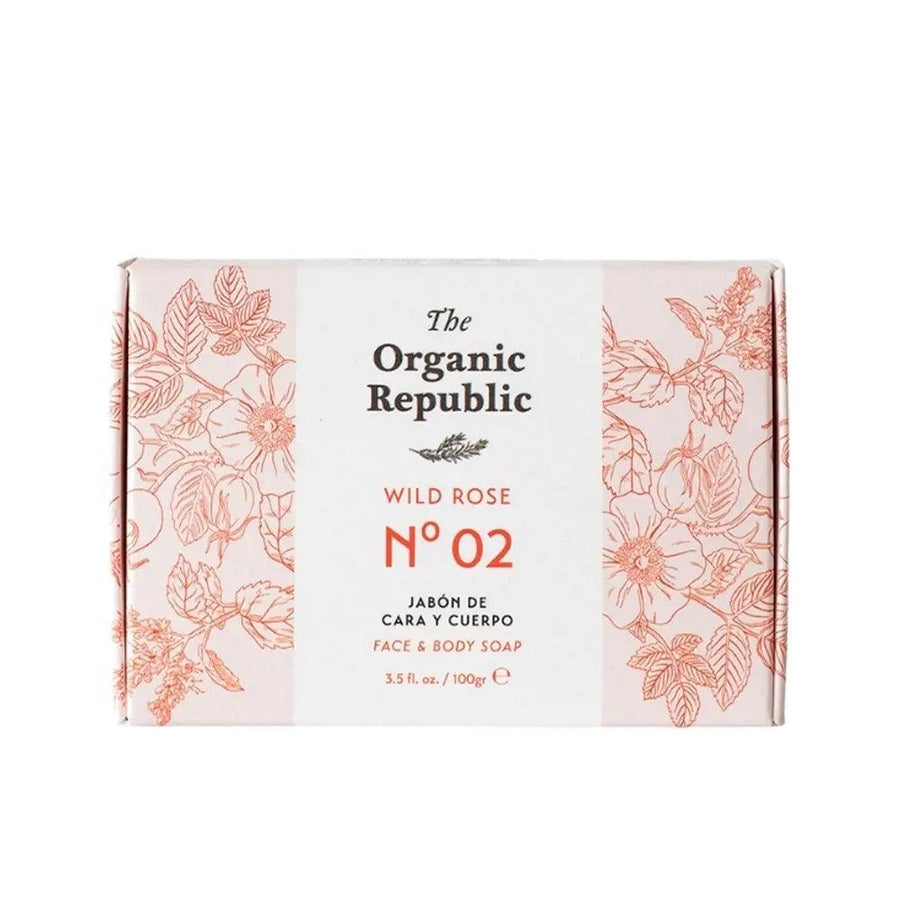 THE ORGANIC REPUBLIC Rosehip Soap 100 G - Parfumby.com