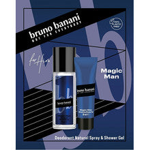 BRUNO BANANI Magic Man Gift set Deodorant 75 ml and shower gel 50 ml 75ml