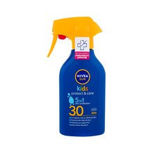 NIVEA Sun Kids Protect & Care Sun Spray 5 in 1 SPF30 - Sprej na opalování 5 v 1 pro děti 270ml