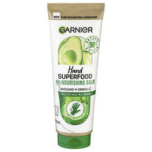 GARNIER Hand Superfood Voedende Balsem - Hydratační krém na ruce s avokádem 75ml