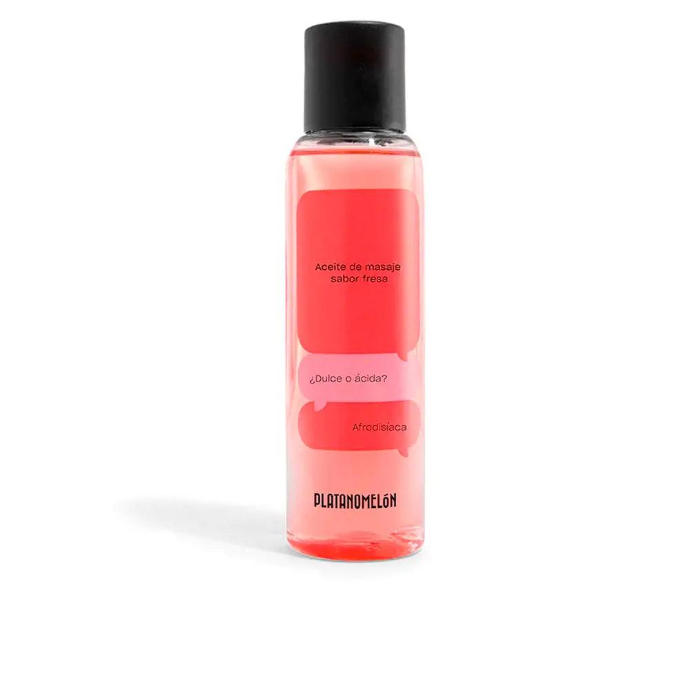 PLATANOMELON Massage Oil #fresa 100 ml - Parfumby.com