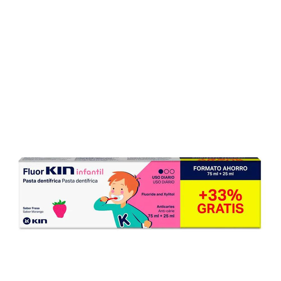 KIN FluorInfantil Toothpaste #strawberry 75 + #fresa - Parfumby.com