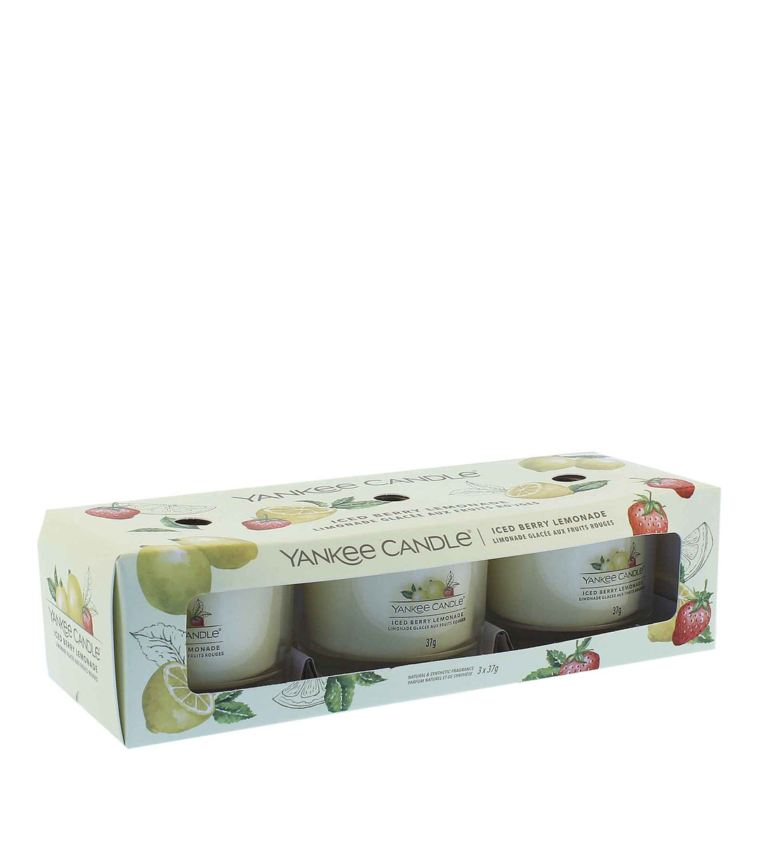 YANKEE CANDLE votiefkaars 3 x 37 g