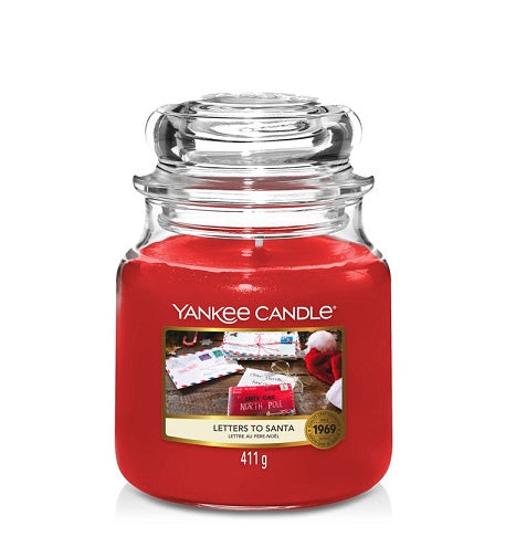 YANKEE CANDLE Letters To Santa geurkaars 411 G