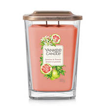 YANKEE CANDLE Elevation Jasmine & Pomelo Candle Scented candle 347.0g