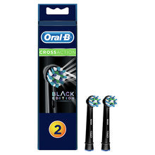 ORAL B Cross Action ( Black ) - Náhradní kartáčkové hlavice s technologií CleanMaximiser 4.0ks