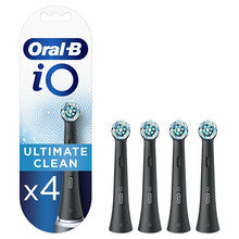 ORAL B iO Ultimate Clean Black - Náhradní kartáčkové hlavice 4.0ks