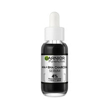 GARNIER AHA + BHA Charcoal Serum