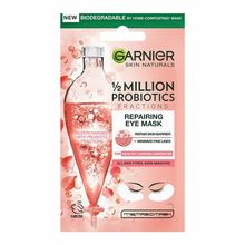 GARNIER Skin Naturals Repairing Eye Mask - Regenerační oční textilní maska s probiotickými frakcemi 6.0g