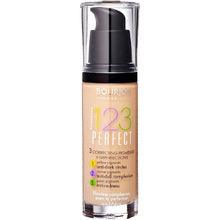 BOURJOIS 123 Perfect Liquid Foundation #54-BEIGE-30ML - Parfumby.com