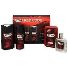STR8 Red Code SET Aftershave Water 50 ml + Deospray 150 ml + Shower Gel 250 ml