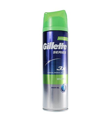 GILLETTE Series Sensitive Shaving Gel For Sensitive Skin For Men 200 Ml - Parfumby.com