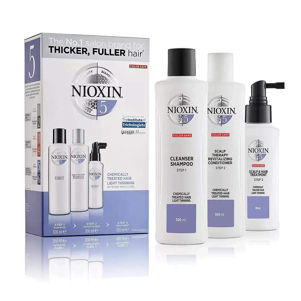 NIOXIN System 5 Set 3 Pcs - Parfumby.com
