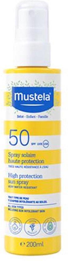 MUSTELA Bebe-nino Sol Spray Solar Alta Proteccion Spf50 200 Ml - Parfumby.com