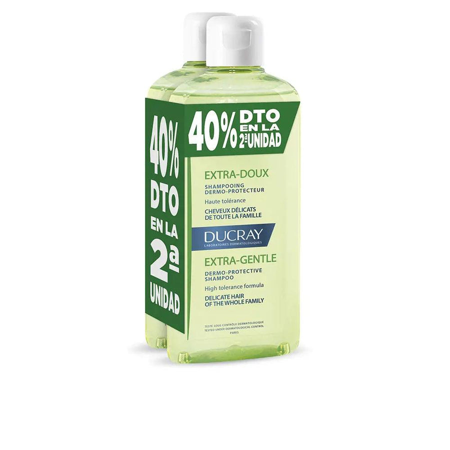 DUCRAY Balancing Shampoo For Dry And Damaged Hair Duo 2 X 400 Ml - Parfumby.com