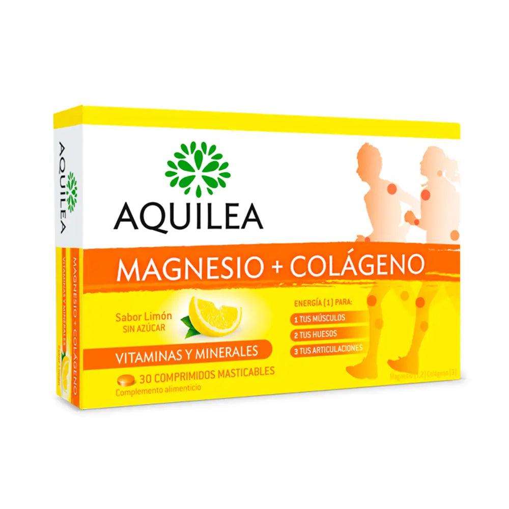 AQUILEA Magnesium + Collagen Chewable Tablets 30 U 30 pcs - Parfumby.com