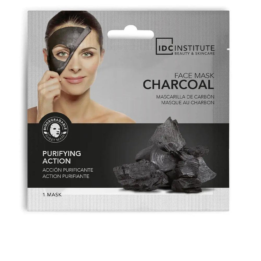 IDC INSTITUTE Charcoal Black Head Tissue Mask 1 Pcs - Parfumby.com