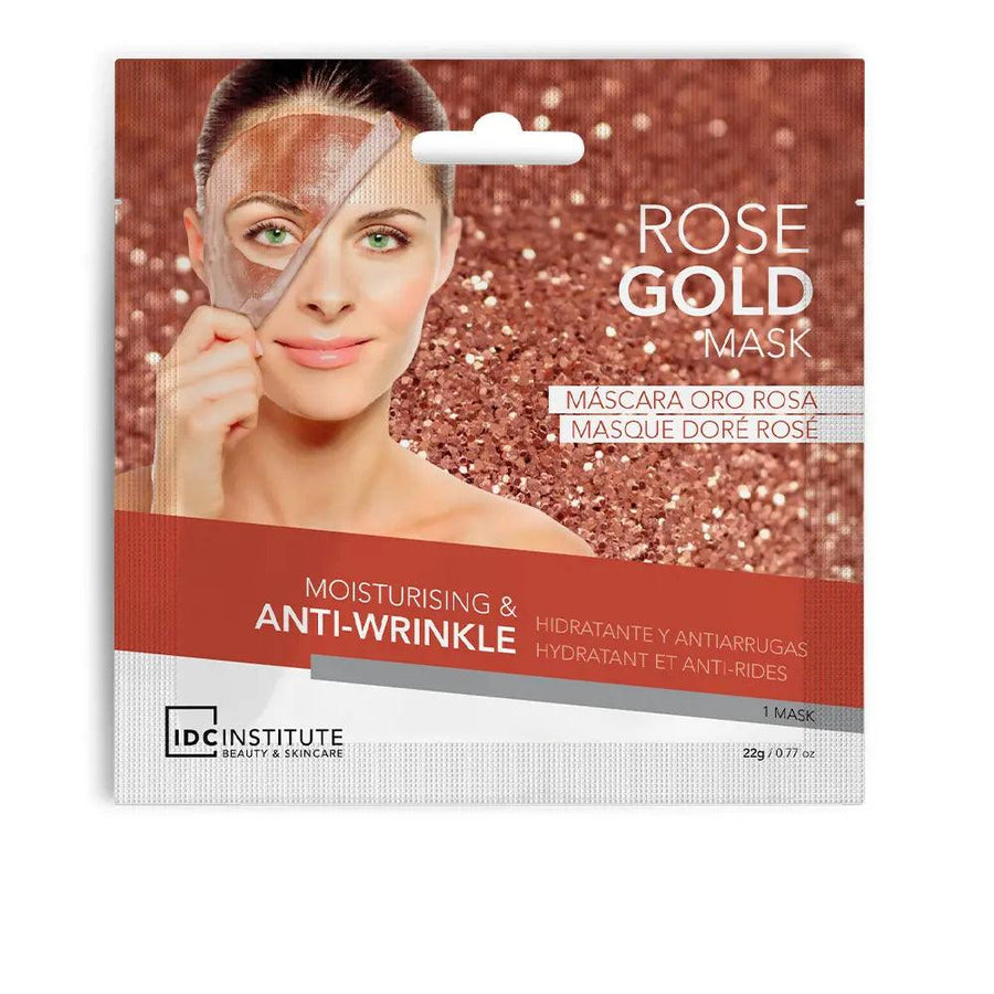 IDC INSTITUTE Rose Gold Moisturizing Anti-Wrinkle Facial Mask 27 G 22 g - Parfumby.com