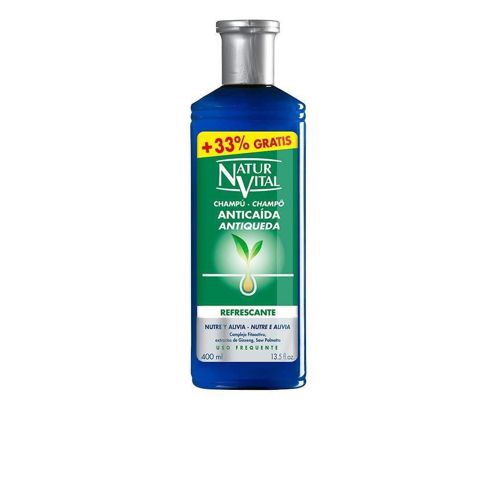 NATUR VITAL Refreshing Hair Loss Shampoo 300 + 100 ml - Parfumby.com